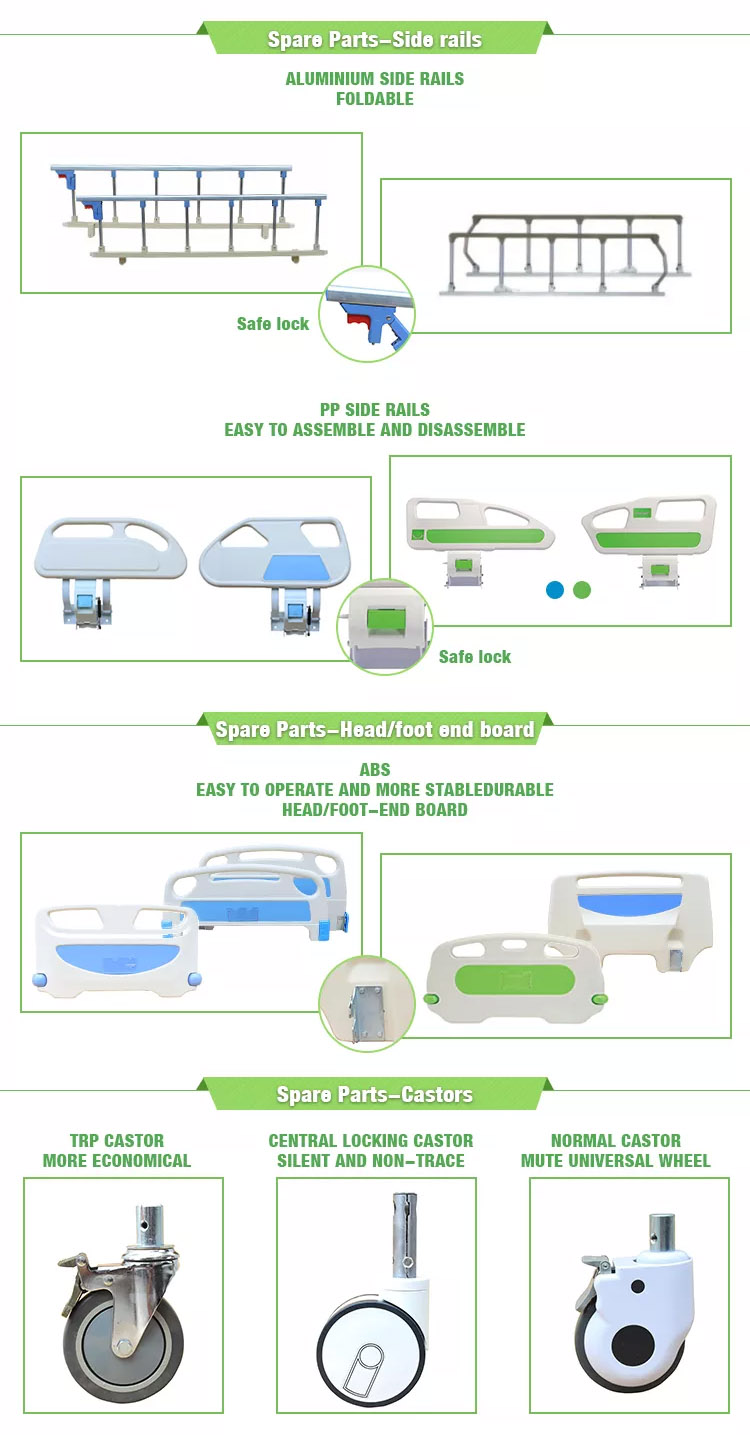 medical bed guard rails